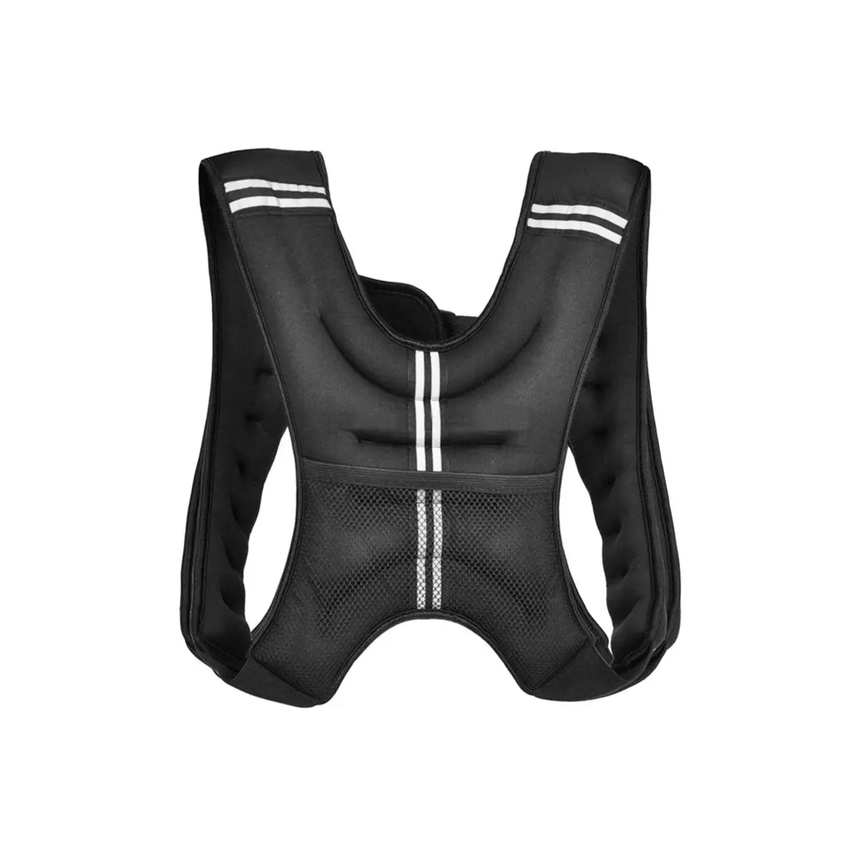 Metal Boxe Gilet lesté , Noir, Taille 8 kg
