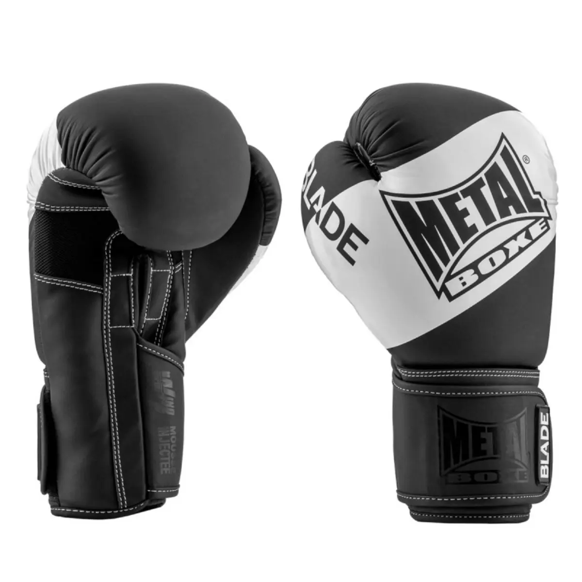 Metal Boxe Unisex Noir Gants De Boxe Entraînement Blade