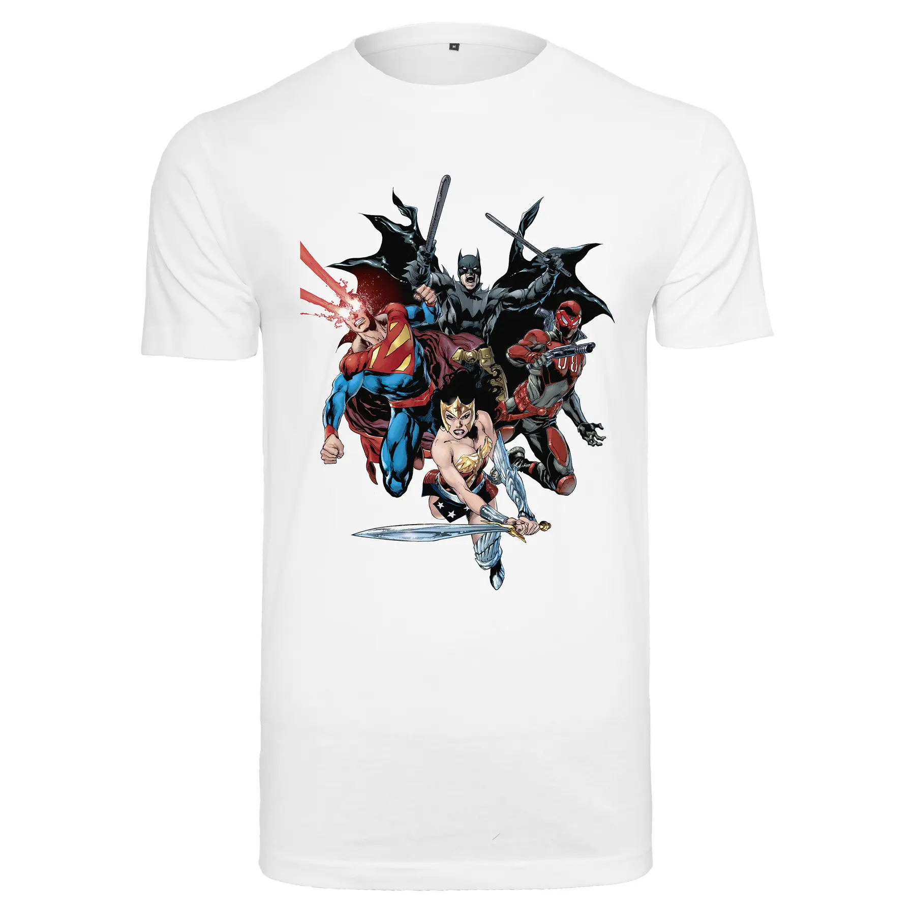 4053838233955 - Urban Classic jutice league crew t-shirt