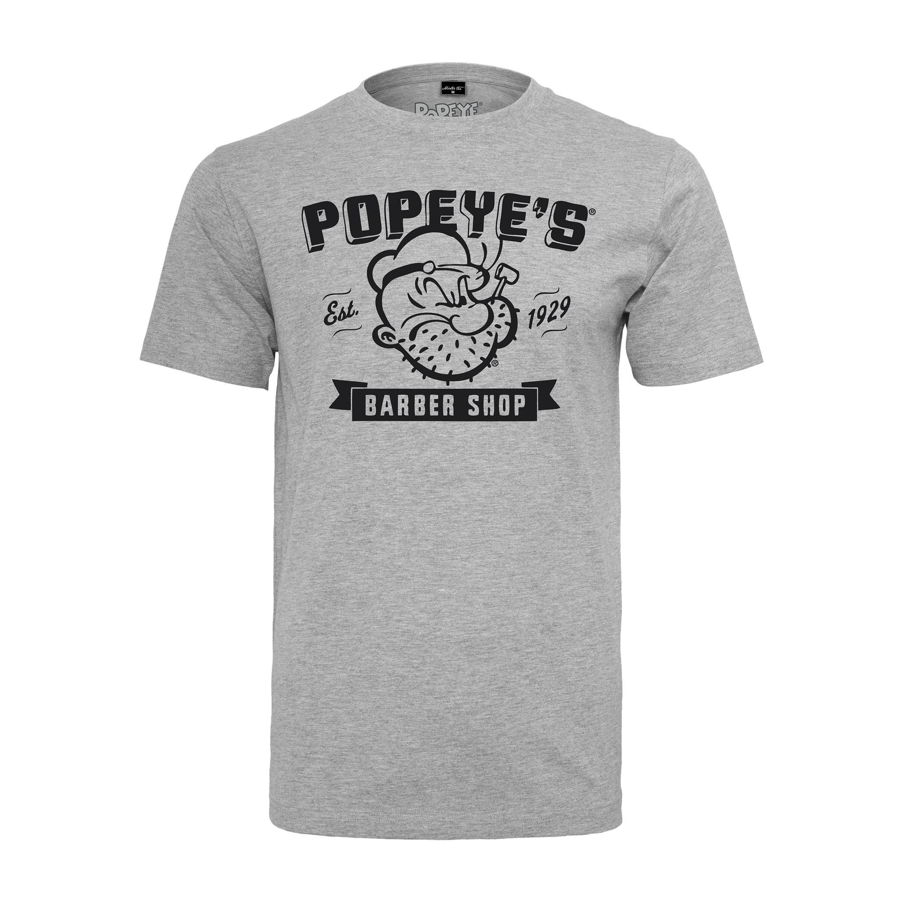 4053838295915 - Popeye Barber Shop Tee MC179 Heather Grey