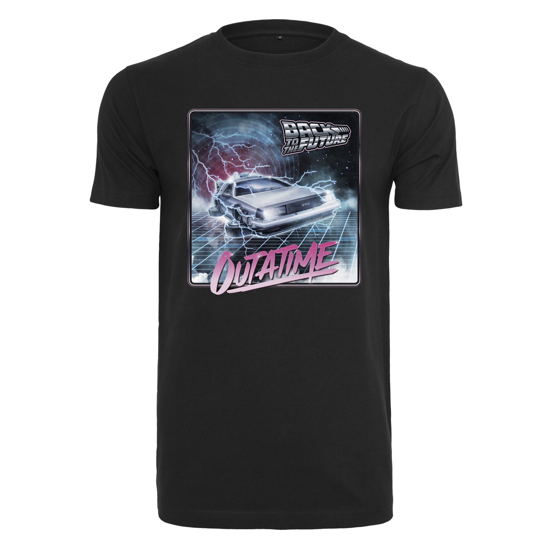 4053838739457 - T-Shirt BACK TO THE FUTURE OUTATIME TEE MC592 Black