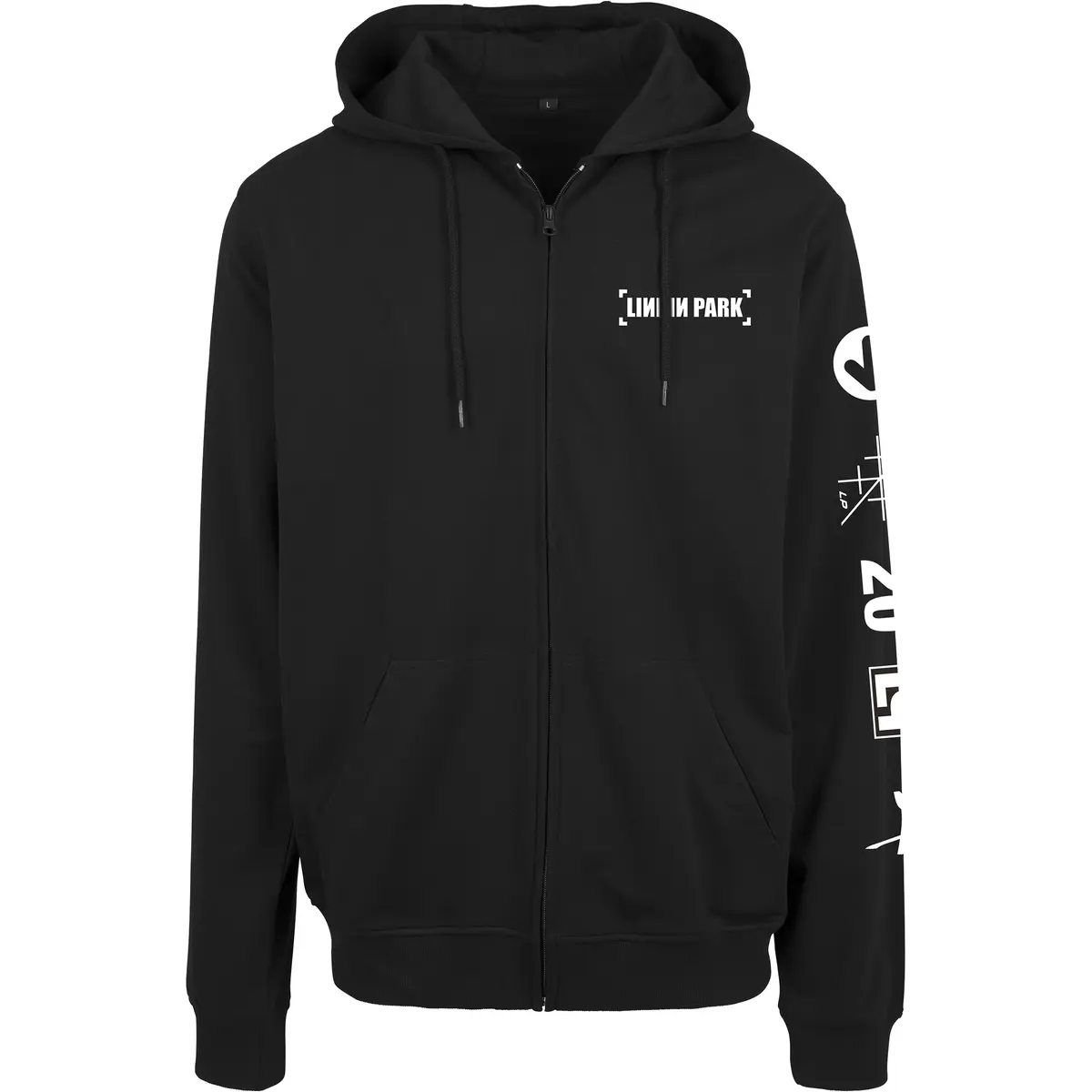 Kapuzenpullover Urban Classics linkin park anniversary logo zip