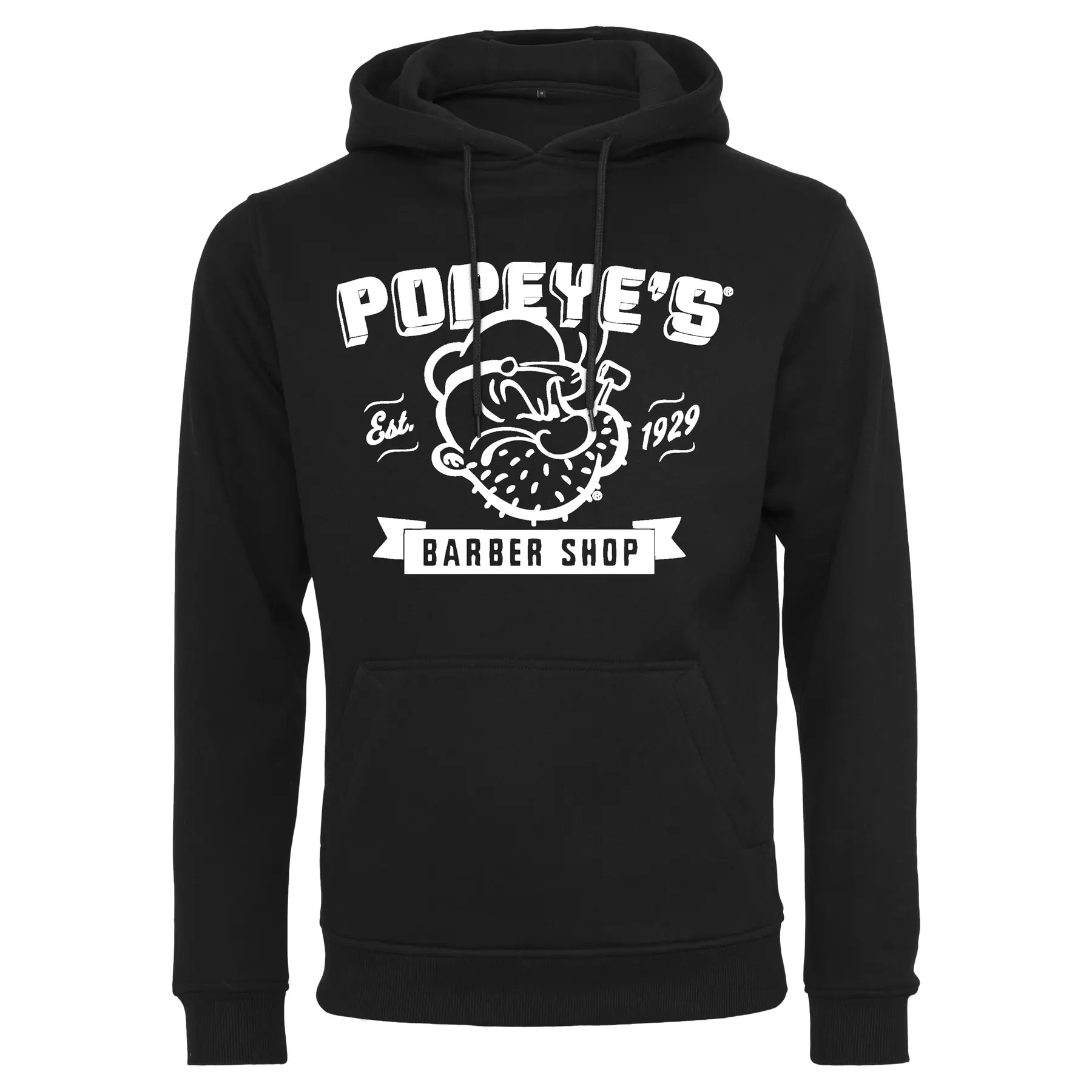 Felpa con cappuccio  popeye barber shop