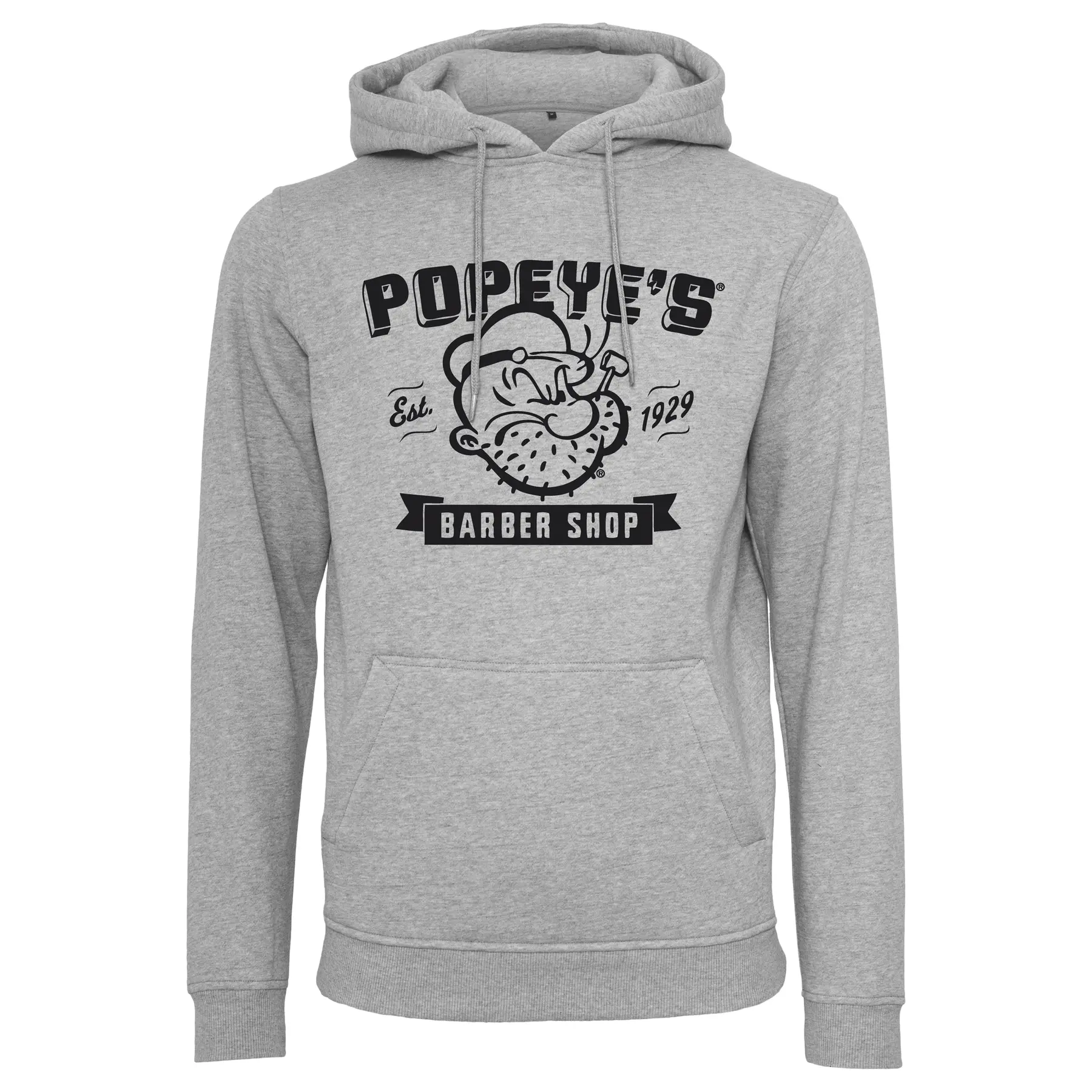 Felpa con cappuccio  popeye barber shop