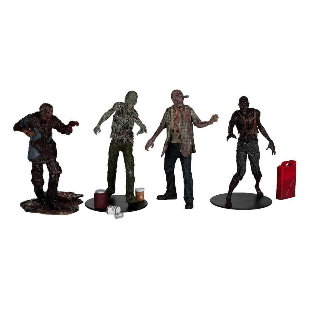 0787926143393 - Sammlerfigur The Walking Dead Walkers (x4)