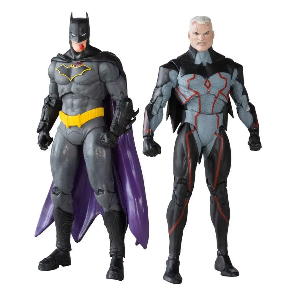 0787926157437 - Sammlerfigur DC Collector Omega (Unmasked) & Batman (Bloody)(Gold Label) (x2)