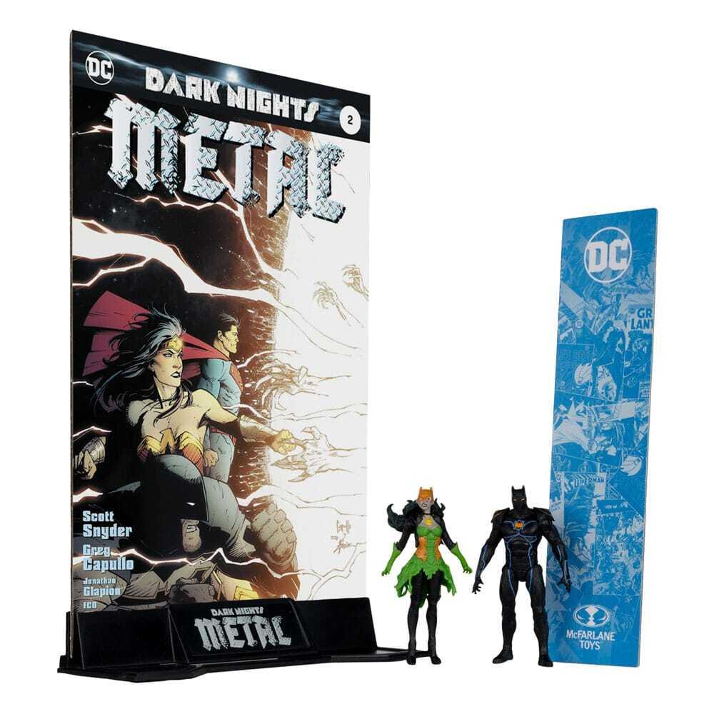 0787926158373 - Figurine DC Direct Batman of Earth-44 & Batman of Earth-11(Dark Nights Metal) (x2)