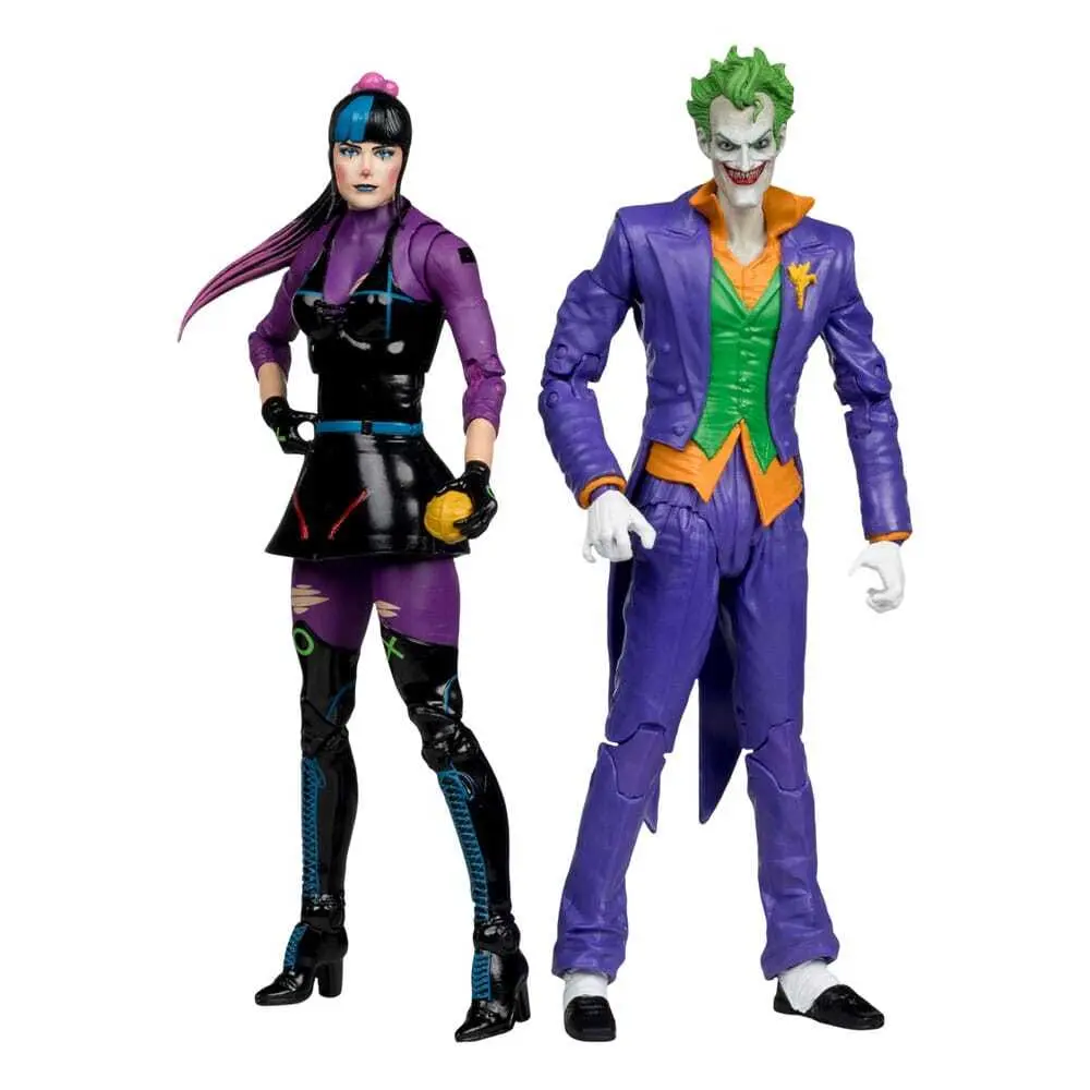 0787926159936 - Figurine DC Multiverse The Joker & Punchline (x2)