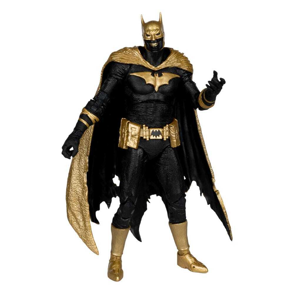 0787926171884 - Figurine DC Multiverse Batman of Earth-22 Infected (Dark Metal) Knightmare Edition (Gold Label)