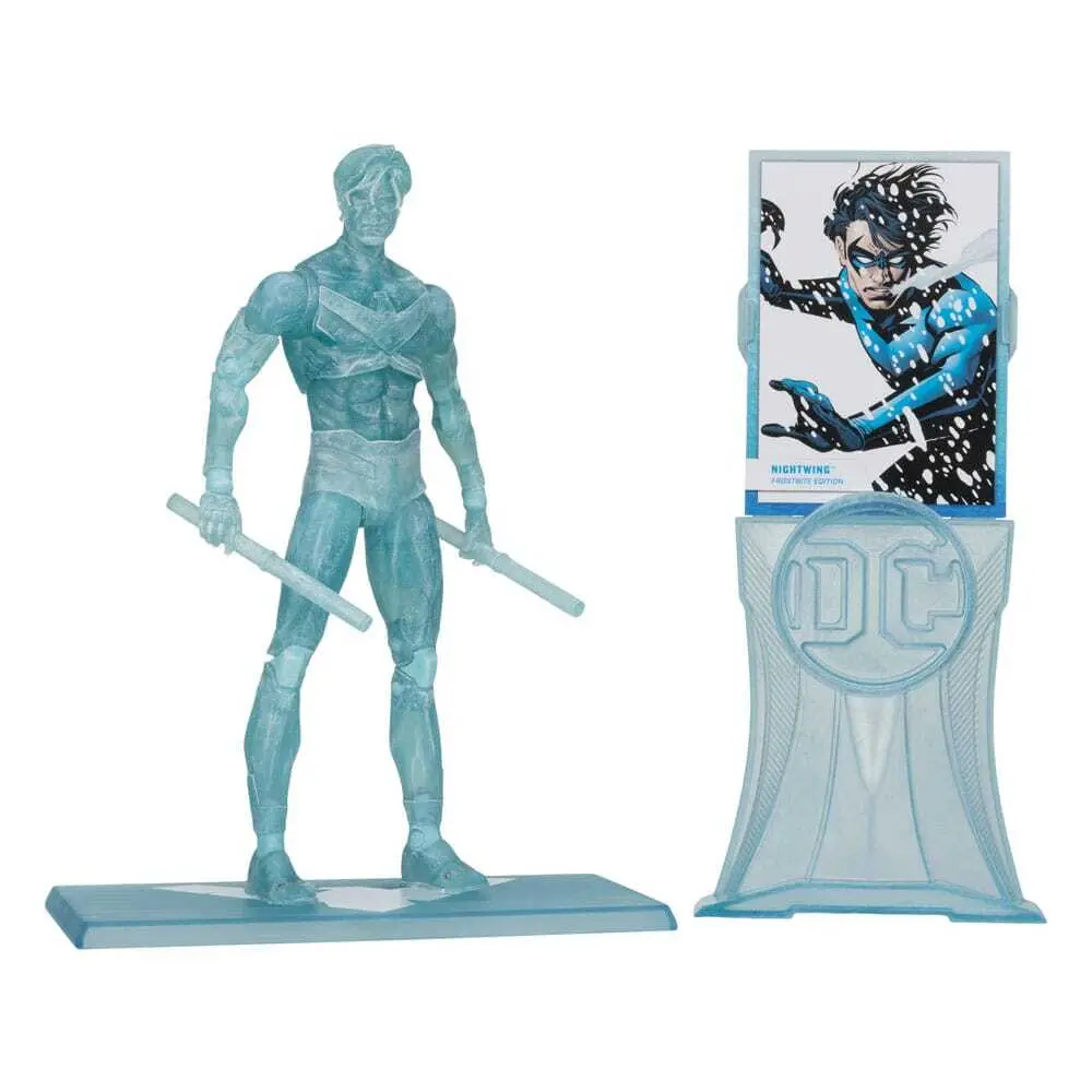 0787926172386 - Figurine DC Multivers Nightwing (Titans) (Frostbite Edition) (Gold Label)