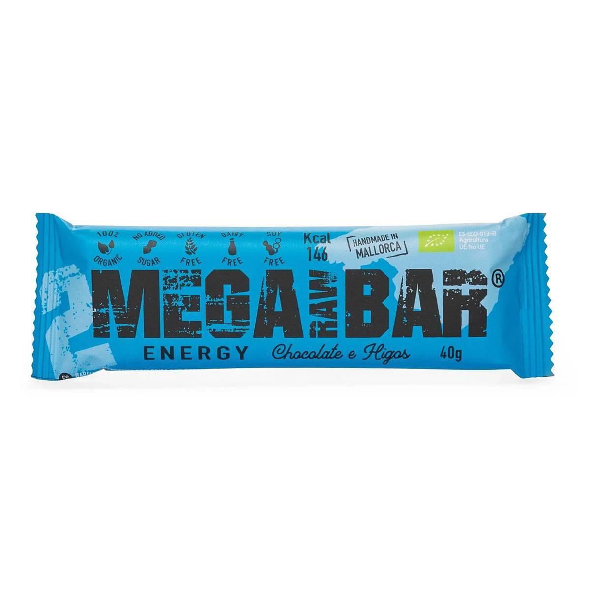 Velo Store - UK Nutrition bars Mega Raw Bar Chocolat et Higos (x12) | Extra 10% off with Subscription, Postage £16.79 to UK Fedex.
