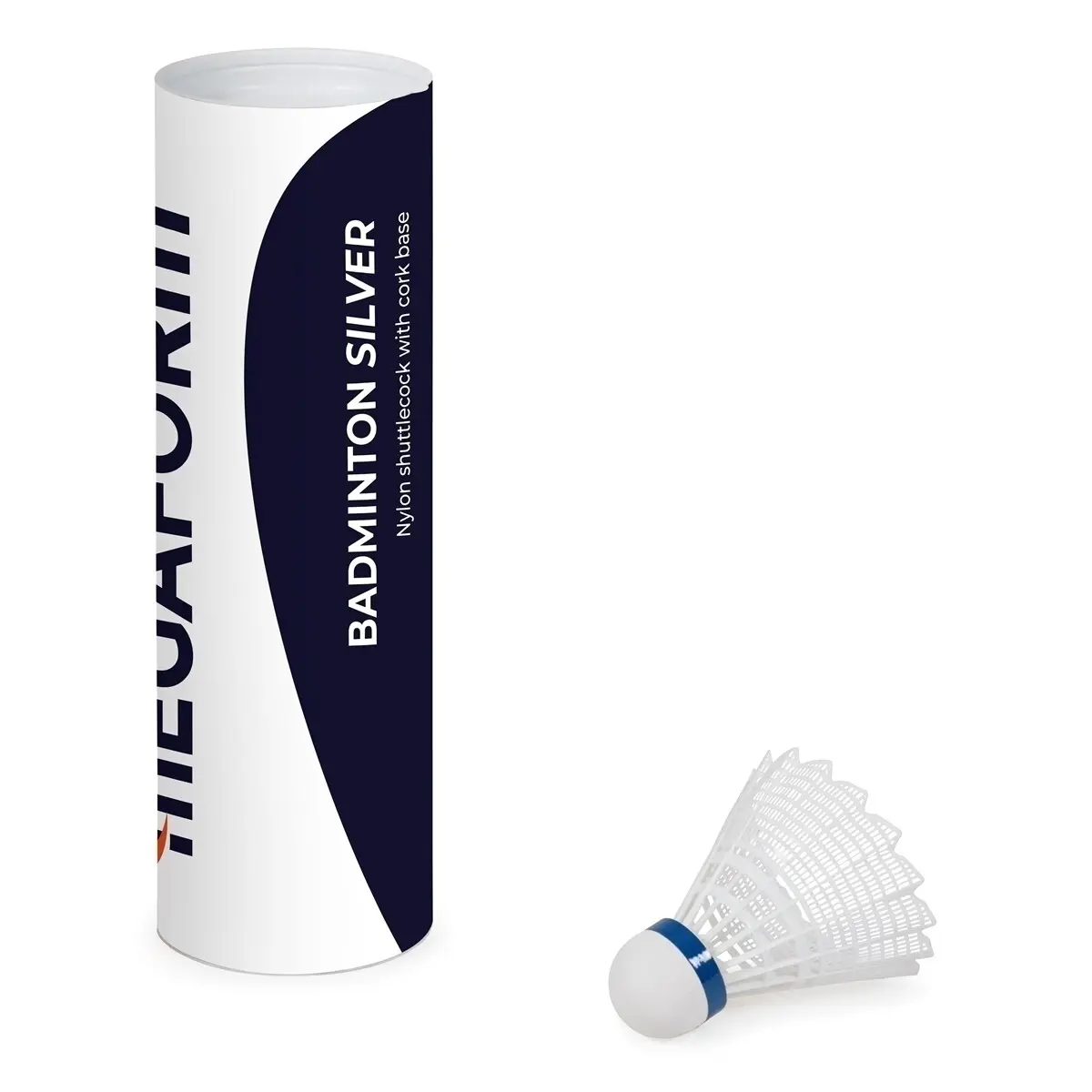 Tube mit 6 Badmintonlenkrädern Megaform Silver Tournament