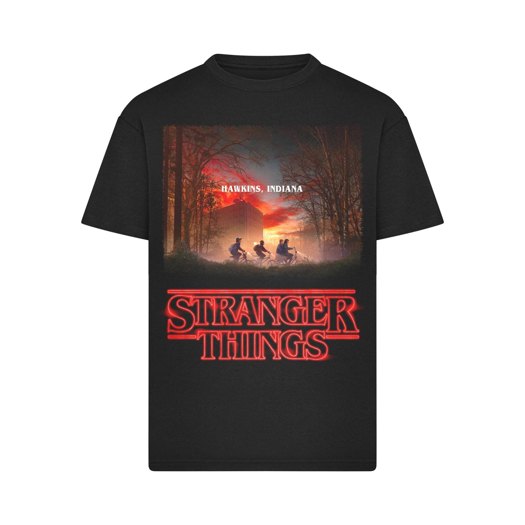 4065812915450 - T-Shirt Stranger Things Upside Down Loose