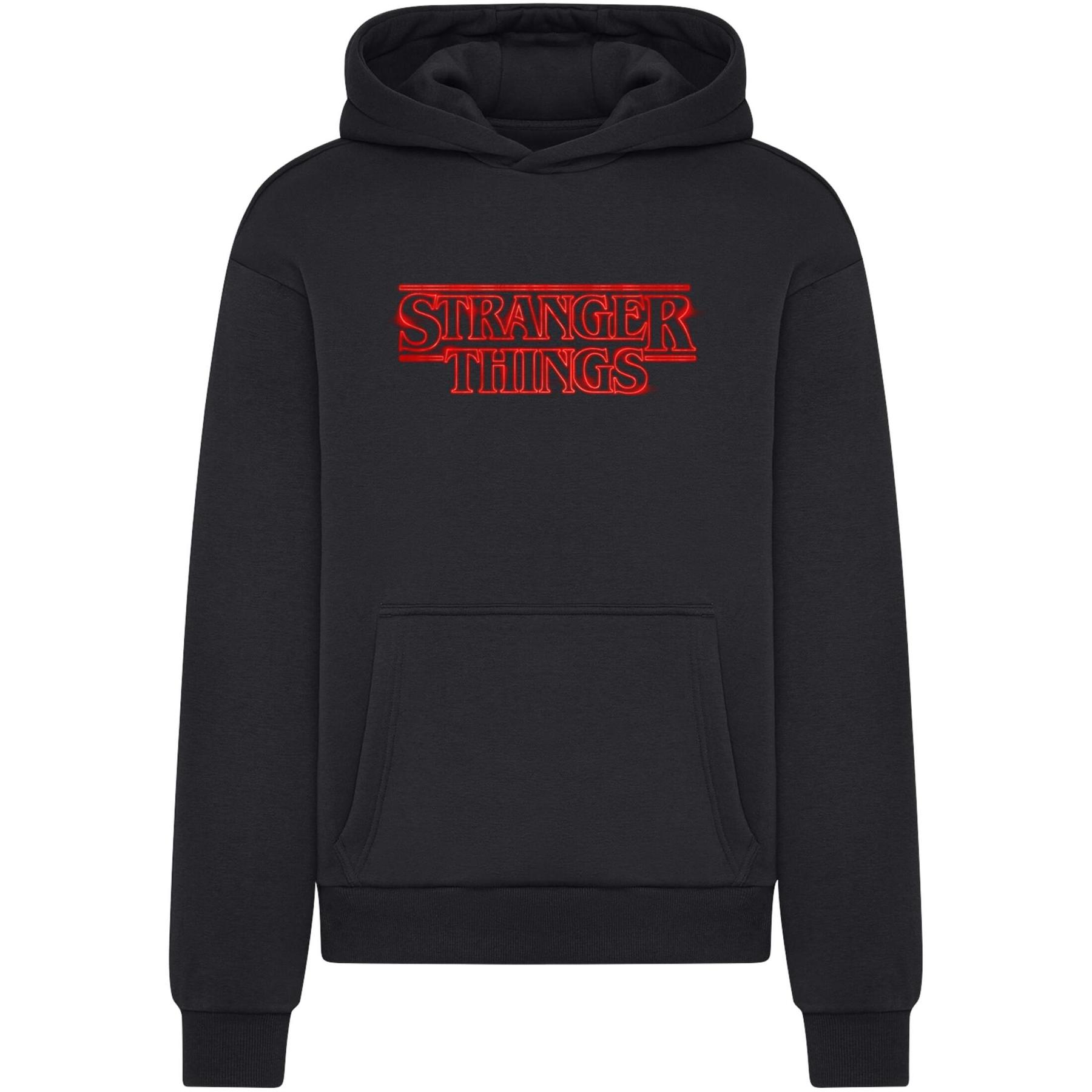 4065812916679 - Hoodie Stranger Things Neon Sign Fluffy