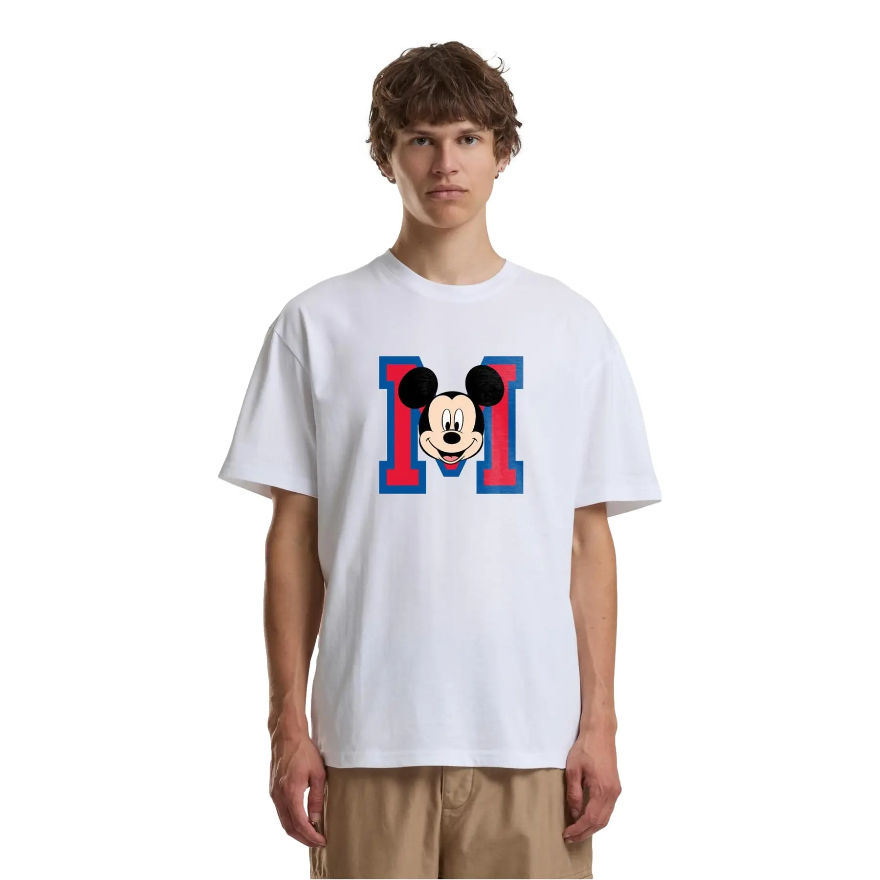 T-Shirt Merchcode Mickey Mouse M Face