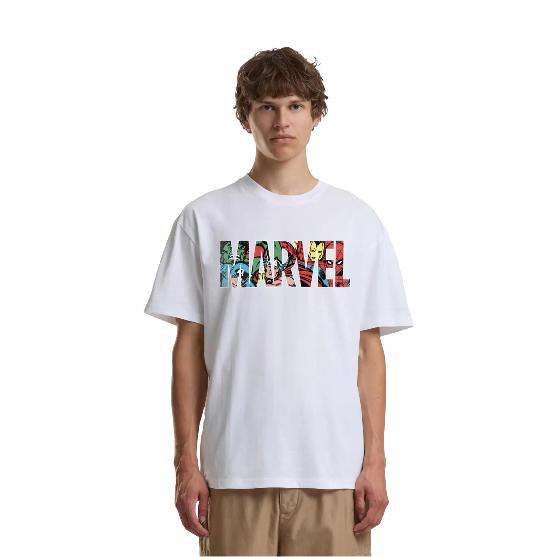 T-Shirt Merchcode Marvel Logo Character