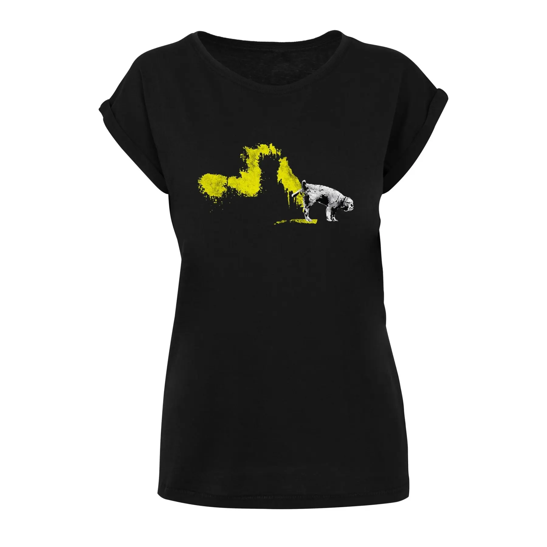 Damen T-Shirt Merchcode Wizz Dog