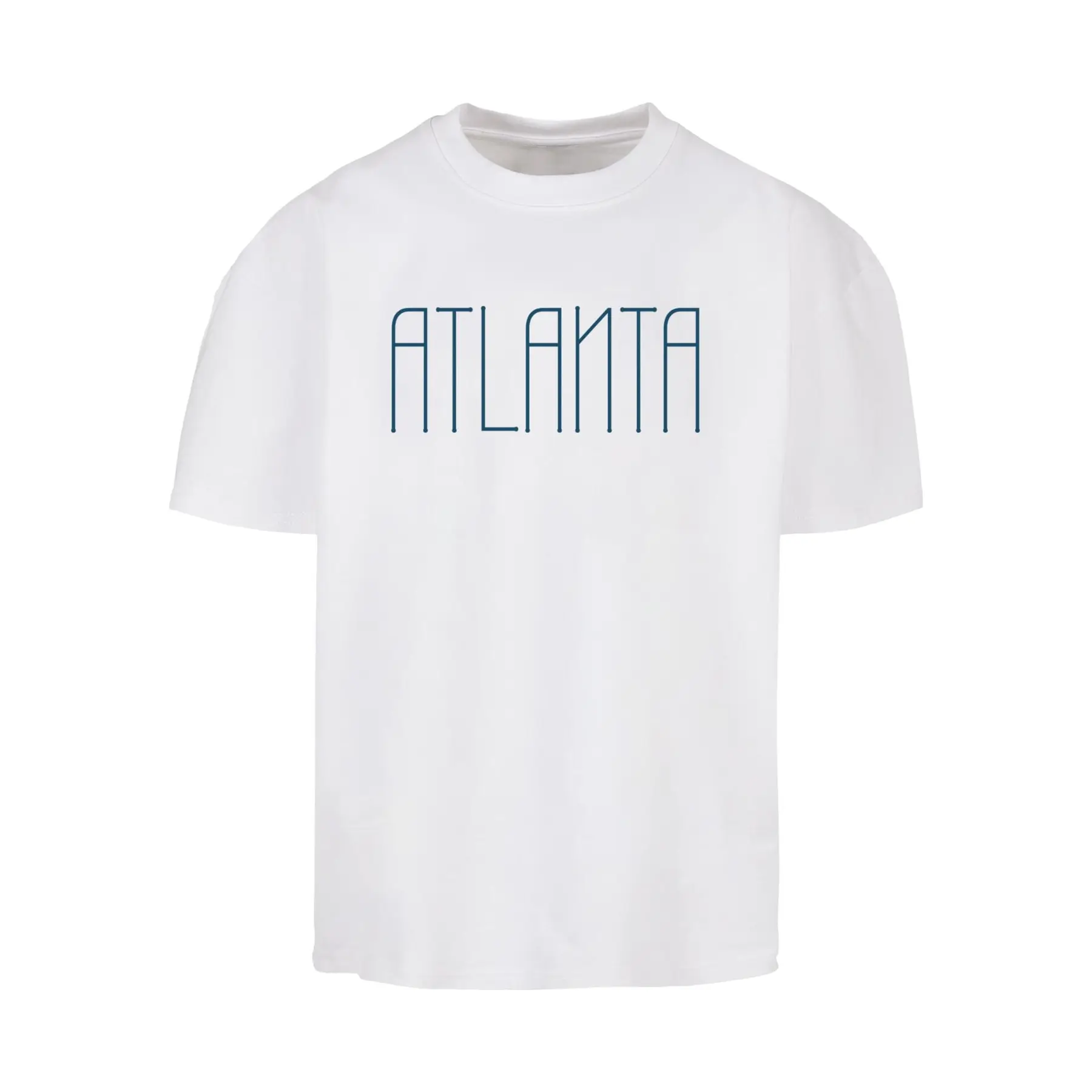 Ultra Dickes Baumwoll-T-Shirt Merchcode Atlanta