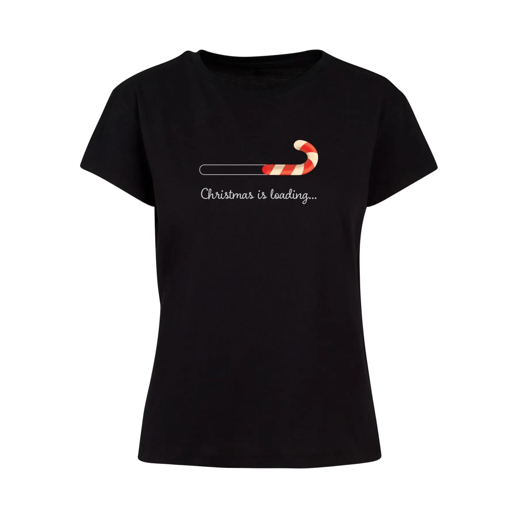Damen T-Shirt Merchcode Christmas Loading