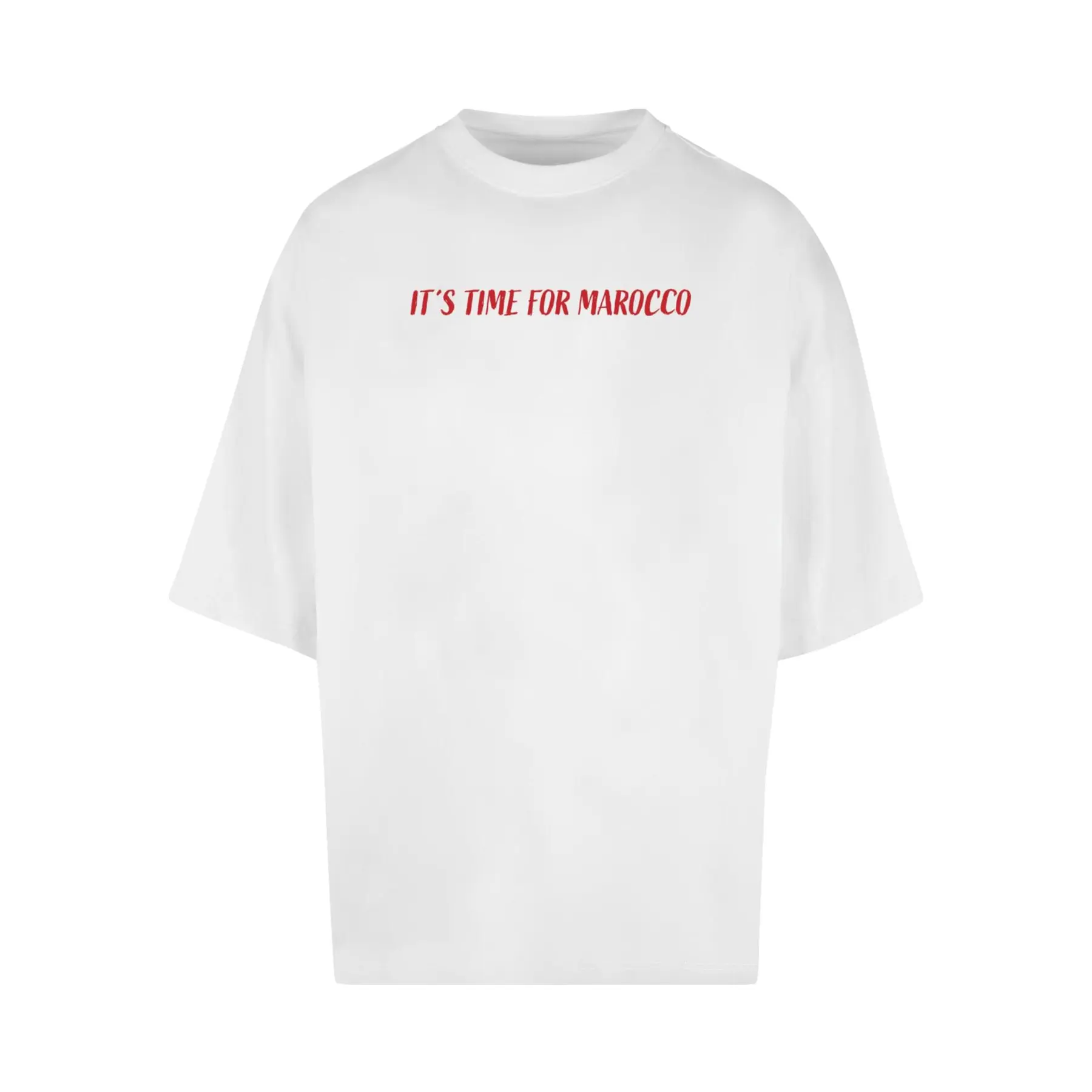 T-Shirt Merchcode It´s Time For Marocco Huge
