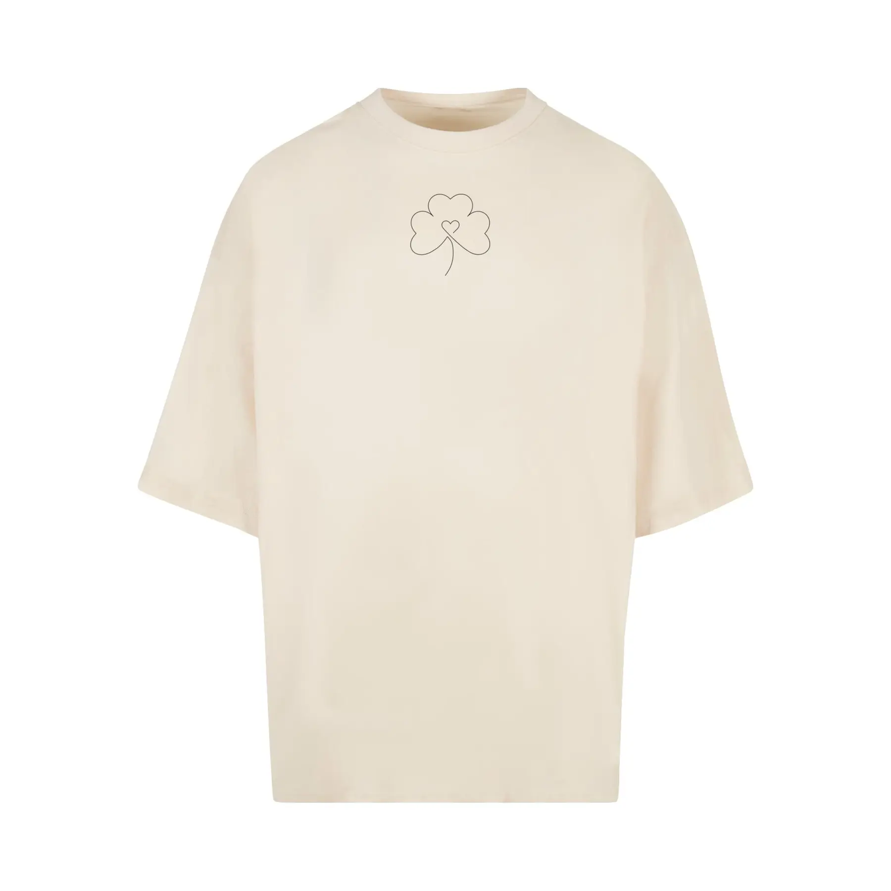T-Shirt Merchcode Spring - Leaf Clover Flower Huge