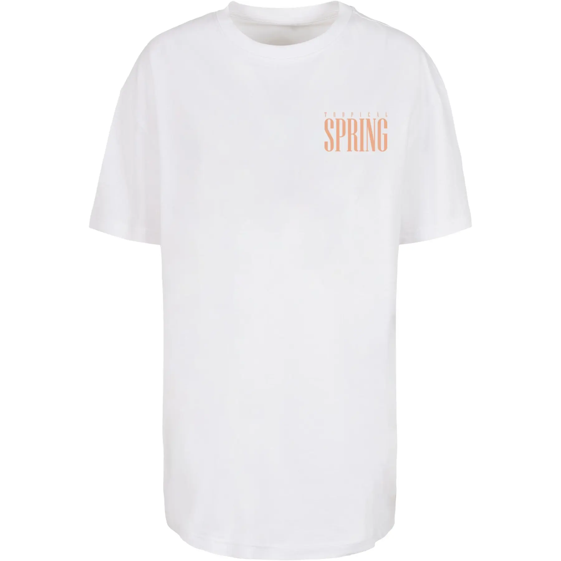 Damen T-Shirt Merchcode Tropical Spring