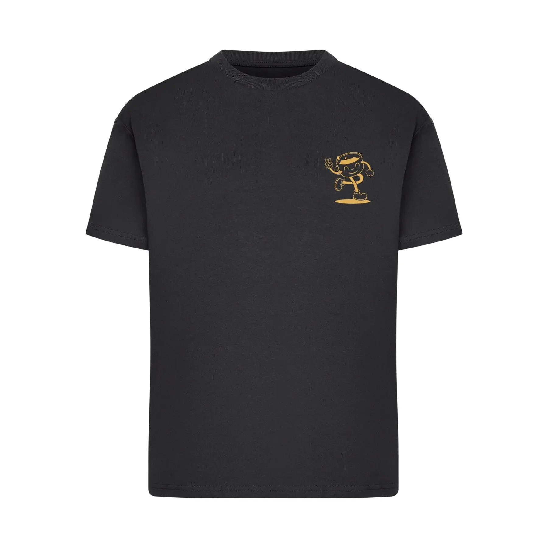Damen T-Shirt Merchcode Espresso