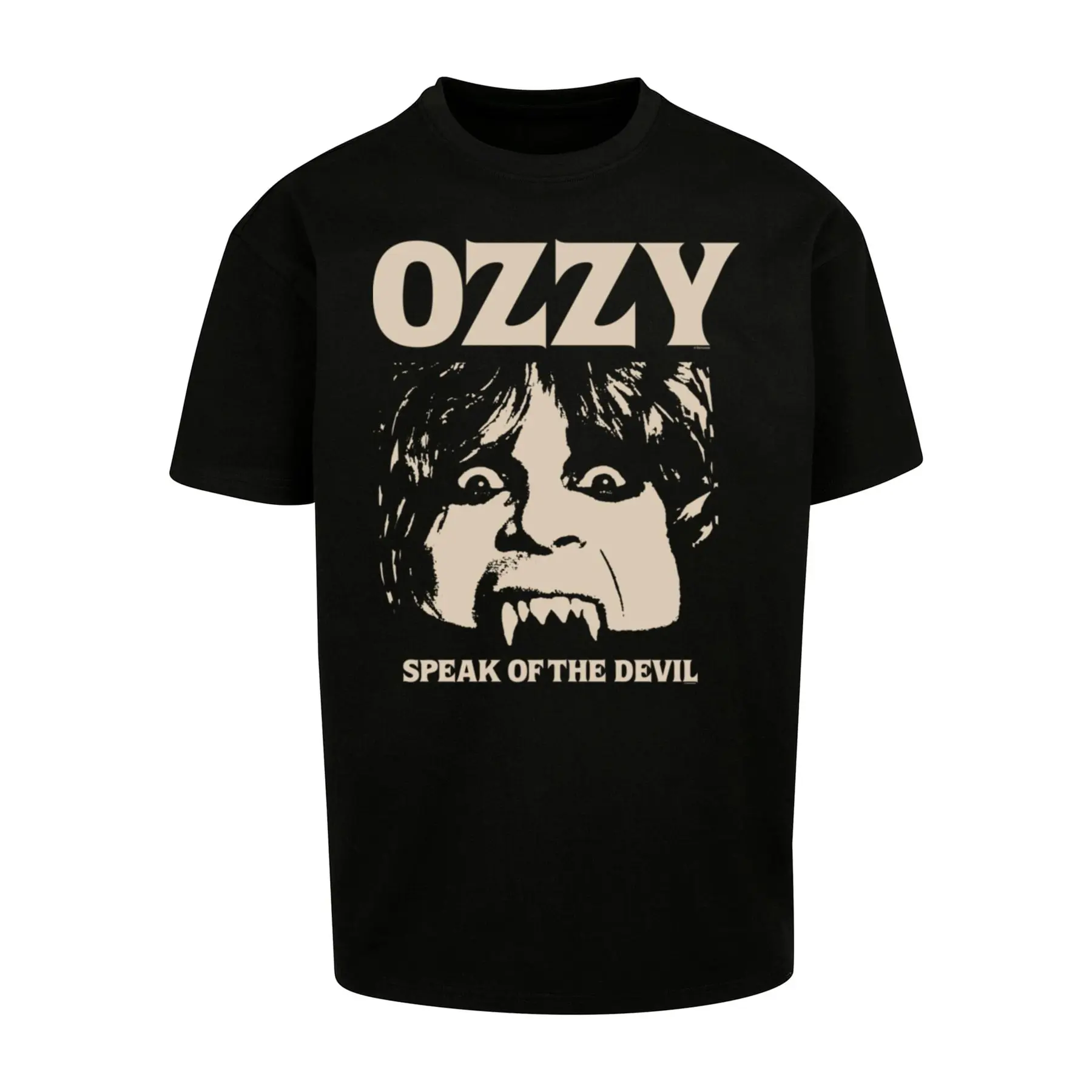 dicker Oversize-T-Shirt Merchcode Ozzy Osbourne - Speak Of The Devil