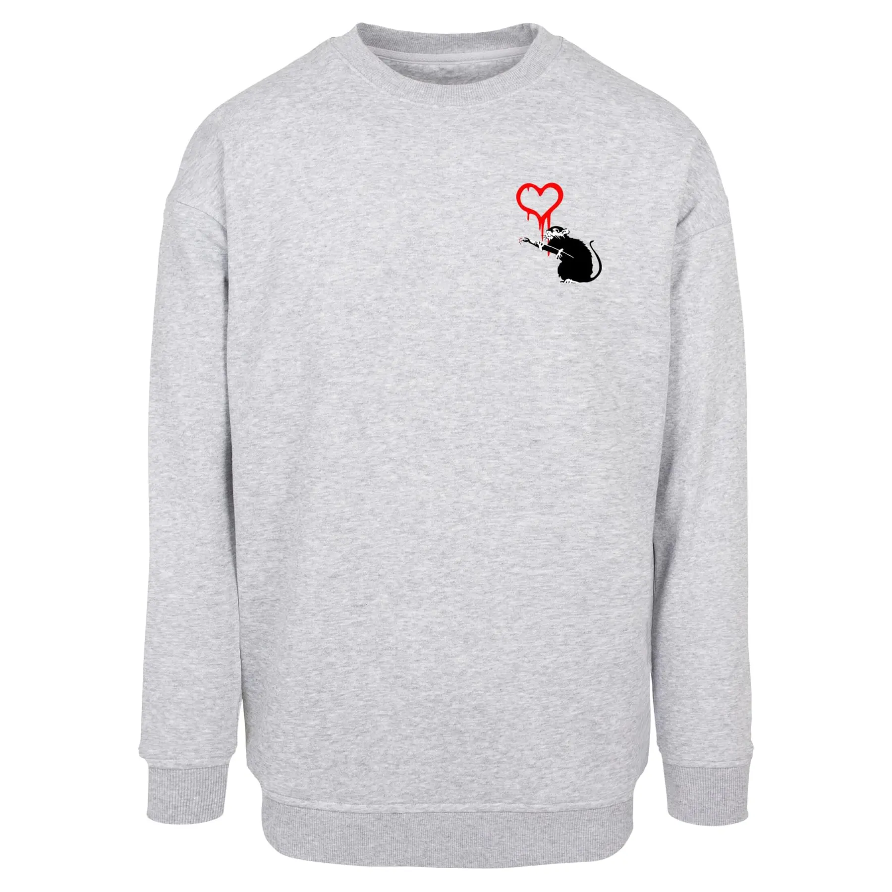Image of Pullover Merchcode Banksy-Love Rat