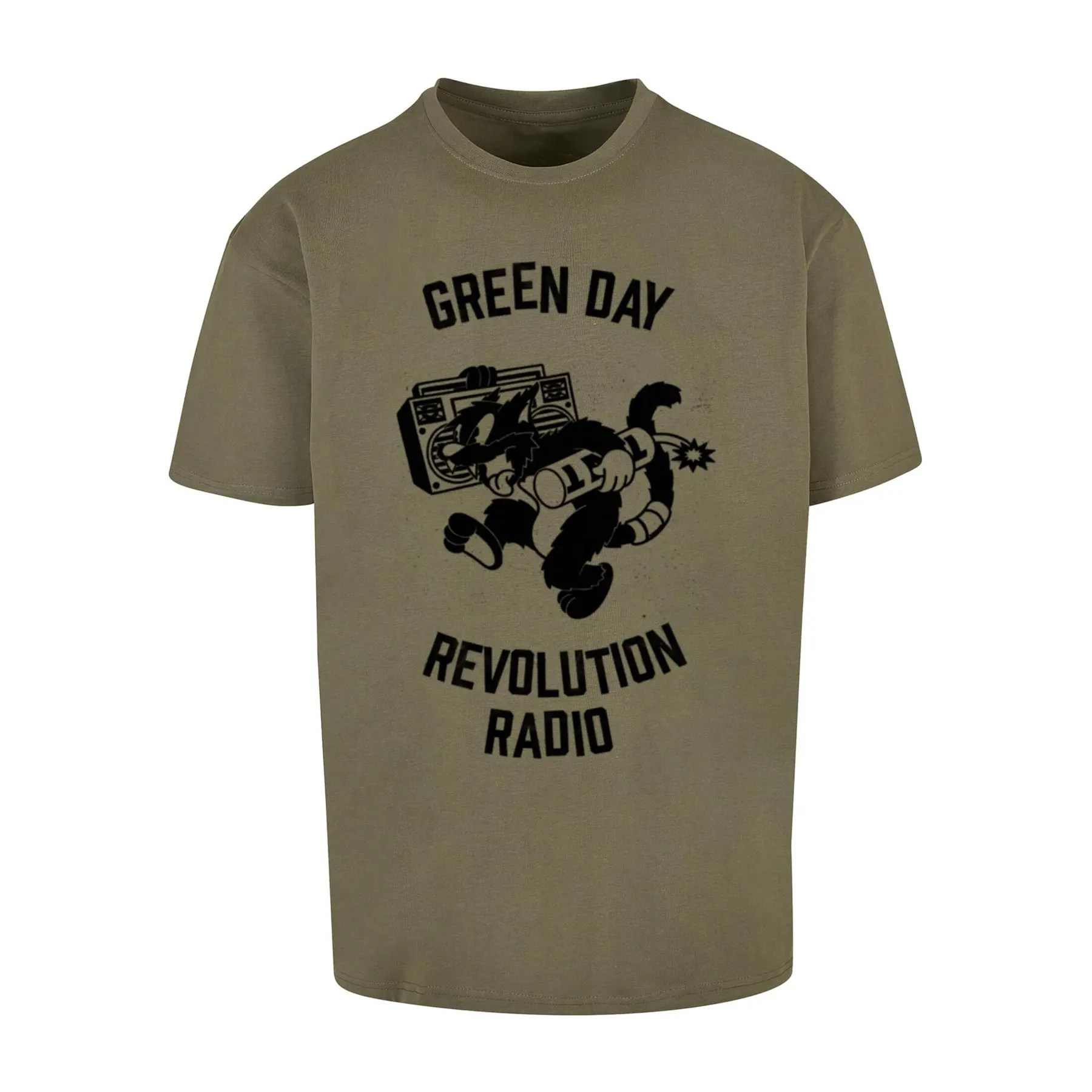 4070058005483 - T-Shirt Green Day Revolution Radio