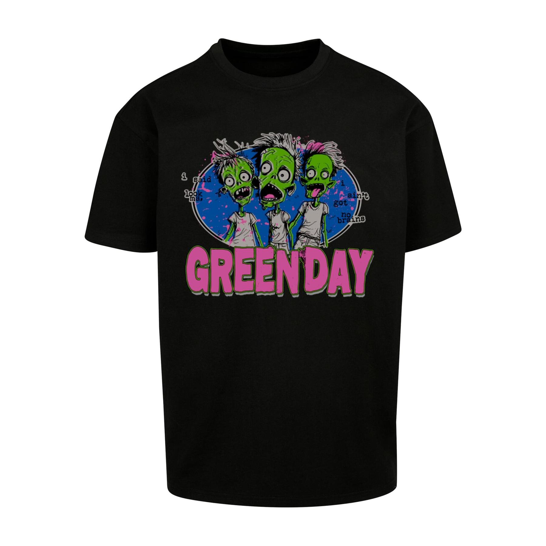4070058005643 - T-Shirt Green Day Zombie Oversized