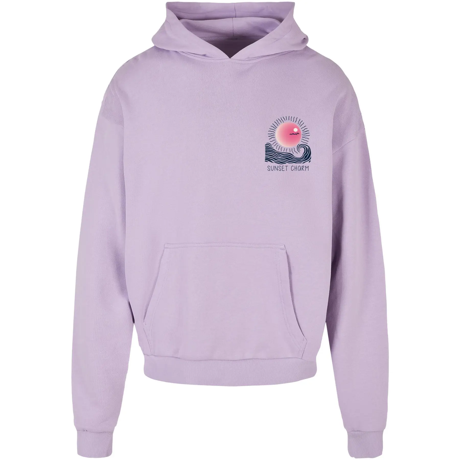 4068841998524 - Oversized Hoodie Sunset Charm