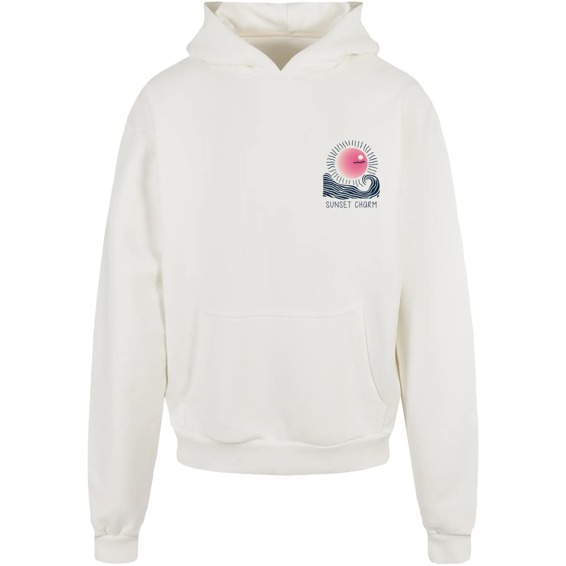 4068841998401 - Oversized Hoodie Sunset Charm