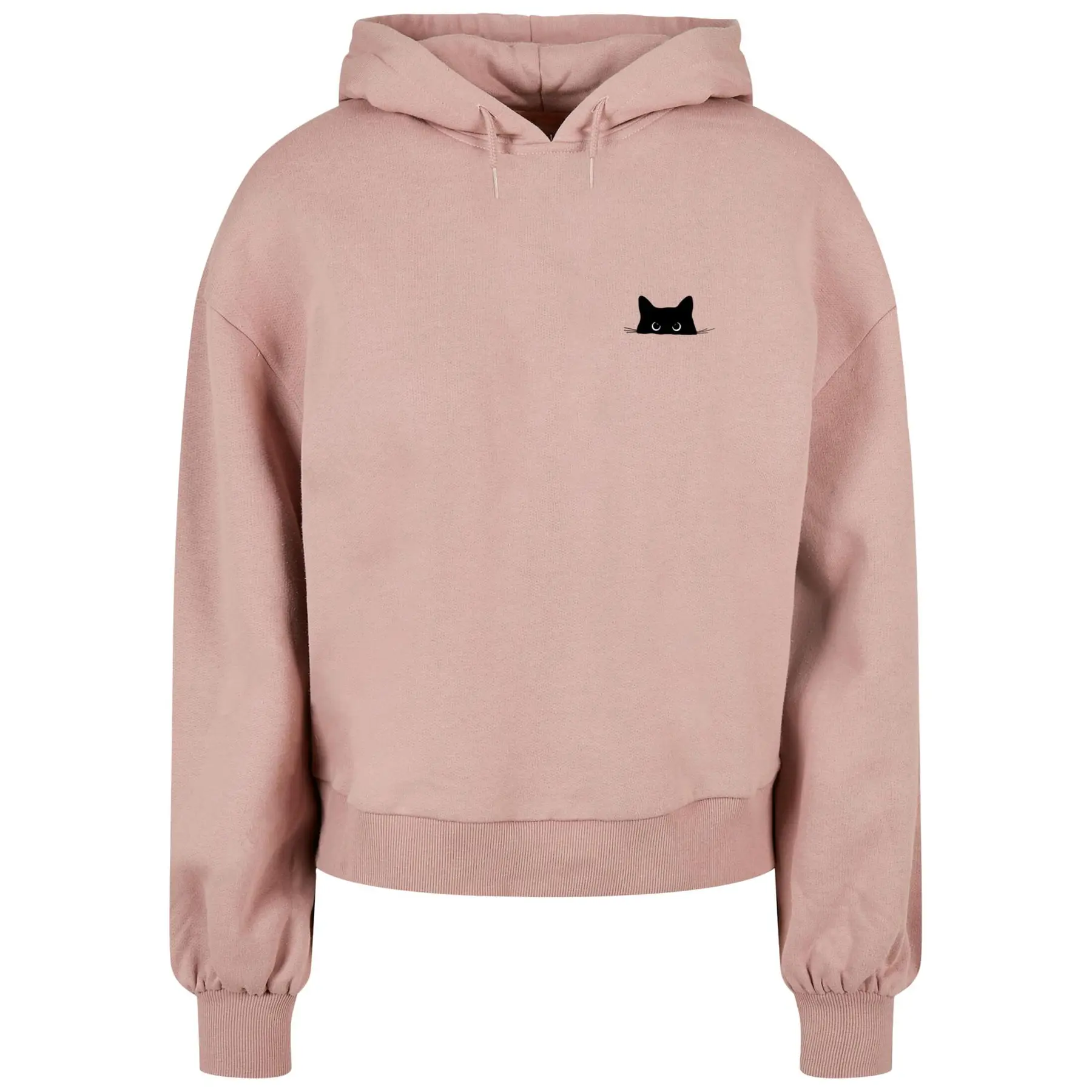 Hoodie Damen Merchcode Halloween Cat
