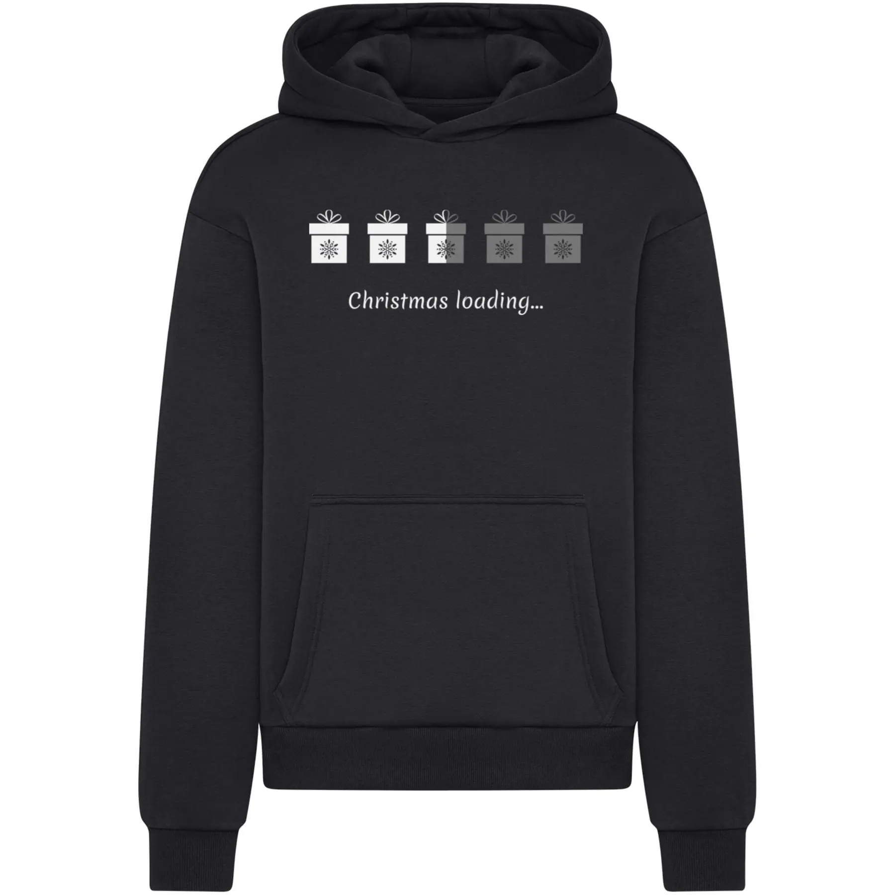 Hooded sweatshirt Merchcode Christmas Gifts Loading Fluffy