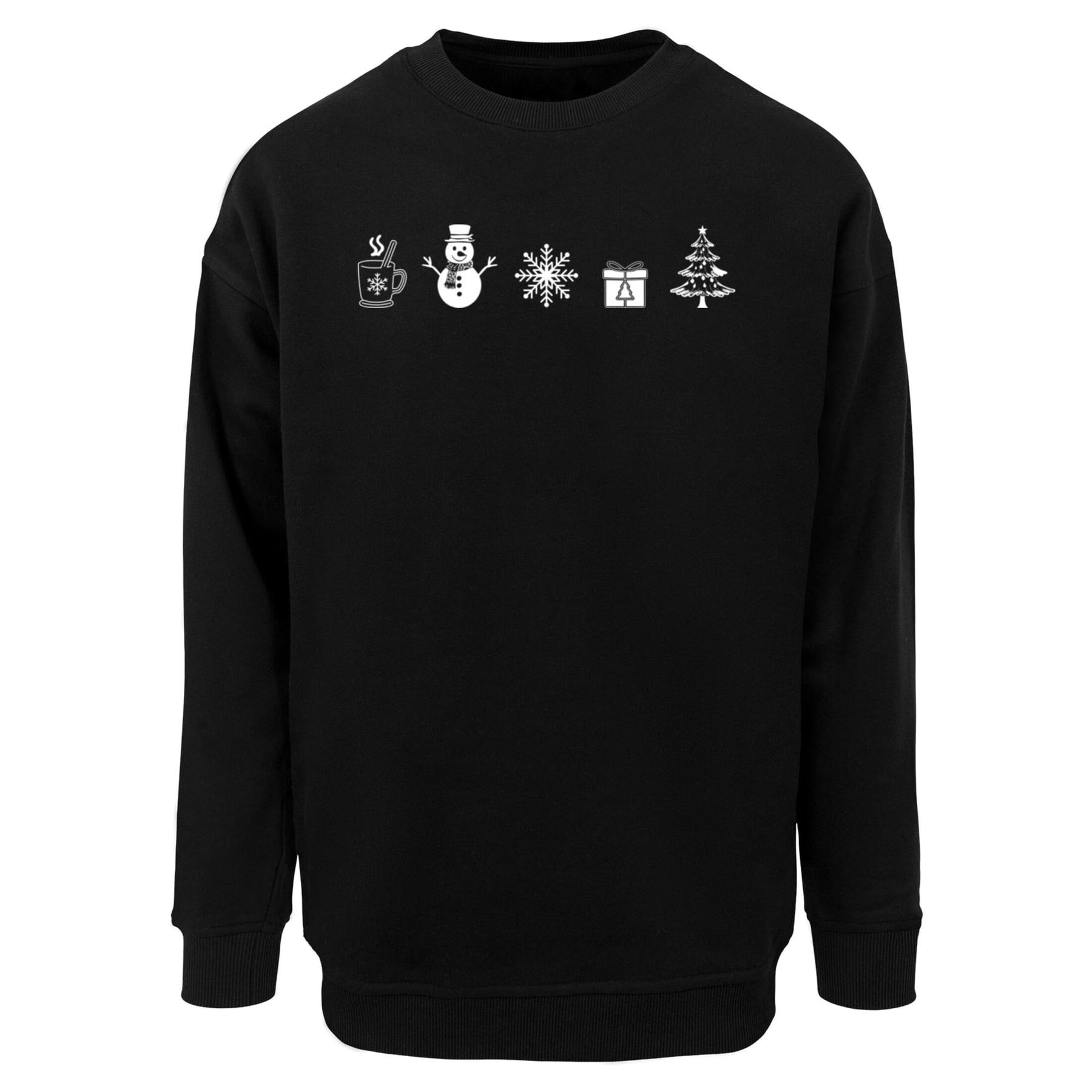 4069389600252 - Sweatshirt mit Rundhalsausschnitt Christmas Elements