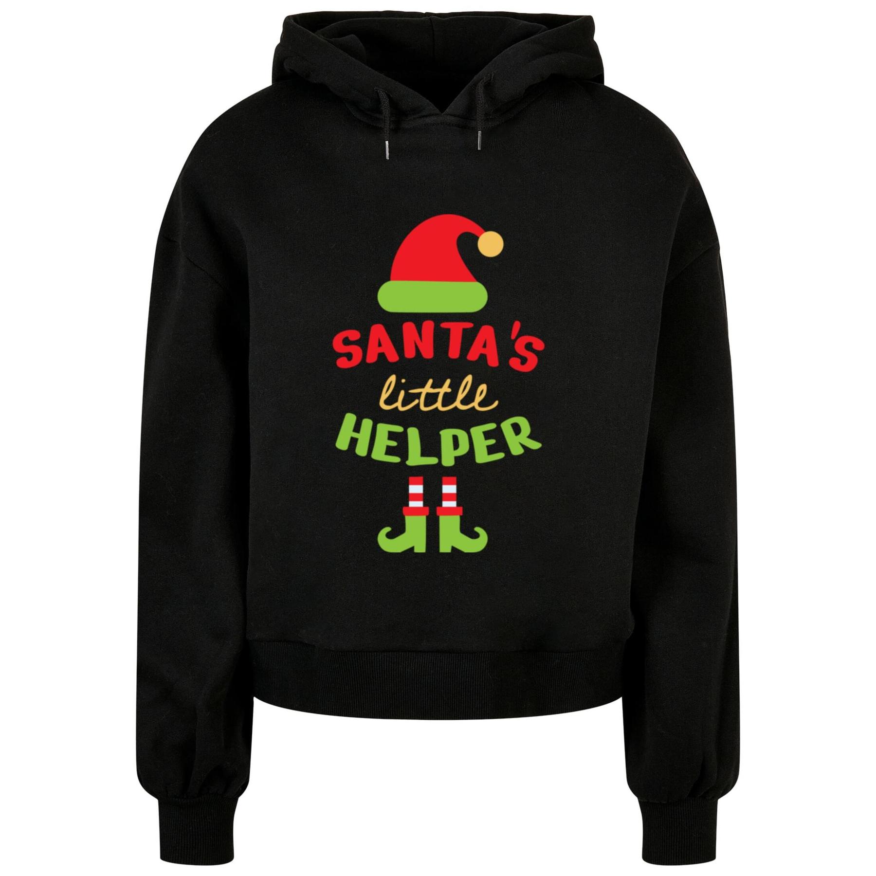 4069389554579 - Hoodie Damen Christmas Santa´s Little Helper