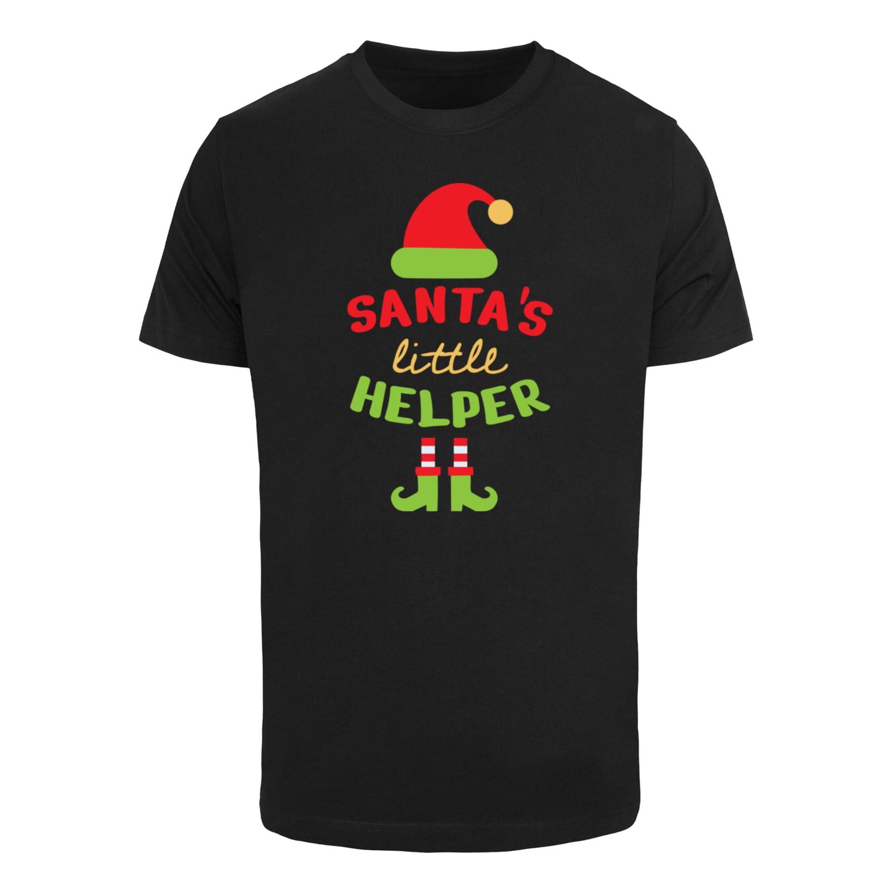 4069389553220 - T-Shirt Christmas Santa´s Little Helper
