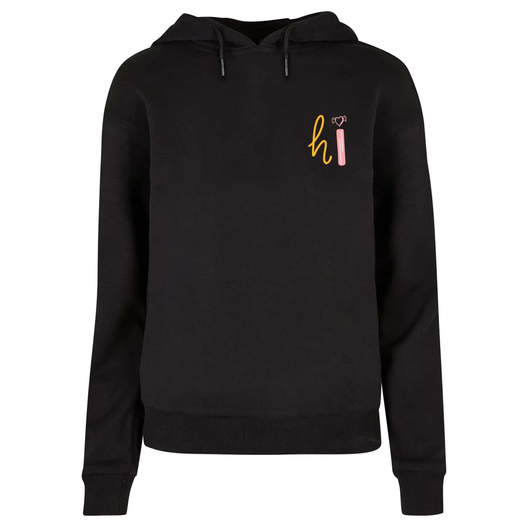 4069389273609 - Hoodie Damen Wording Hi Everyday