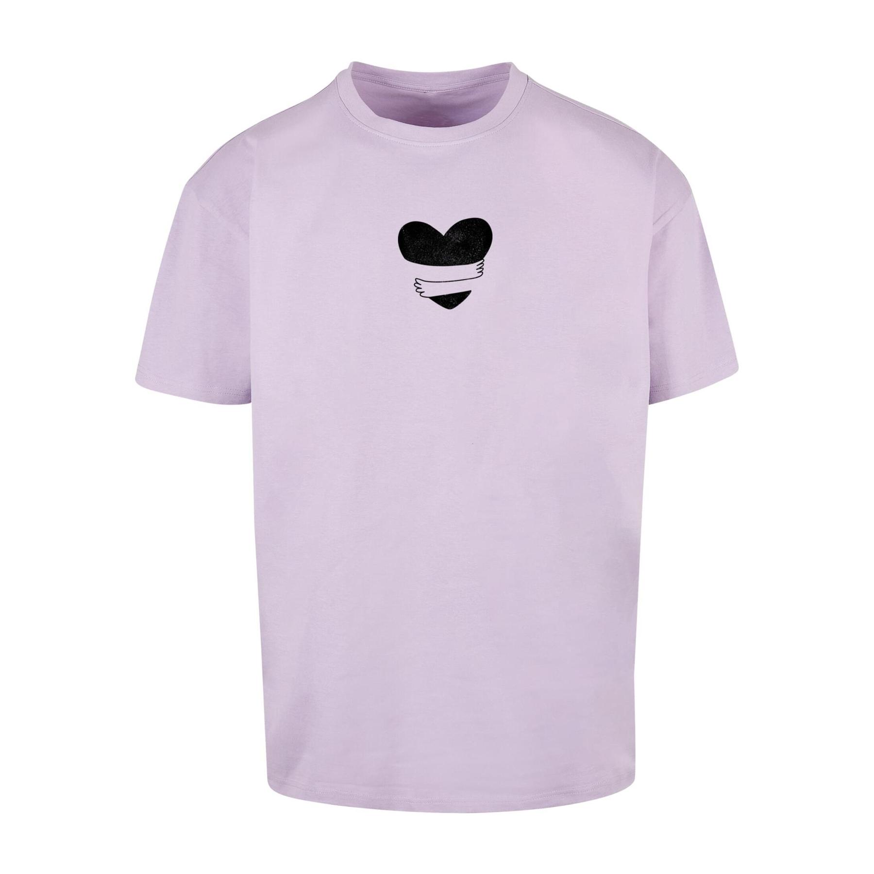 4069389252642 - Oversized T-Shirt Hugs & Love - Heart Hug Heavy