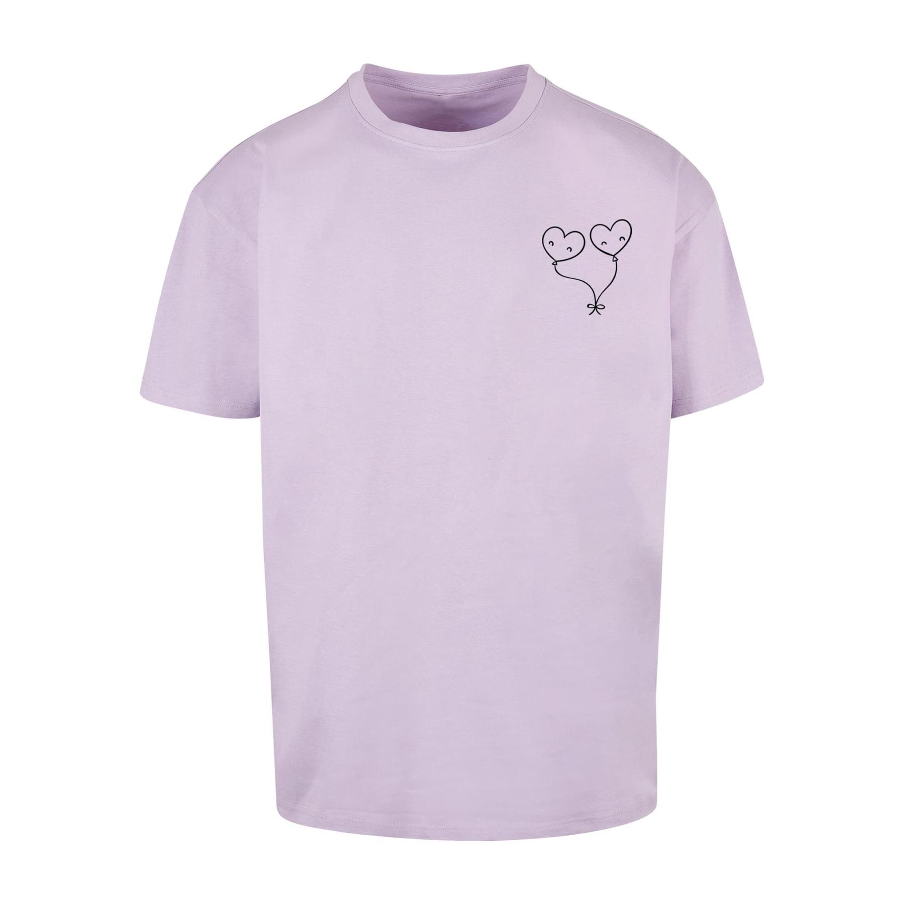 4069389289617 - Oversized T-Shirt Hugs & Love Love Ballon