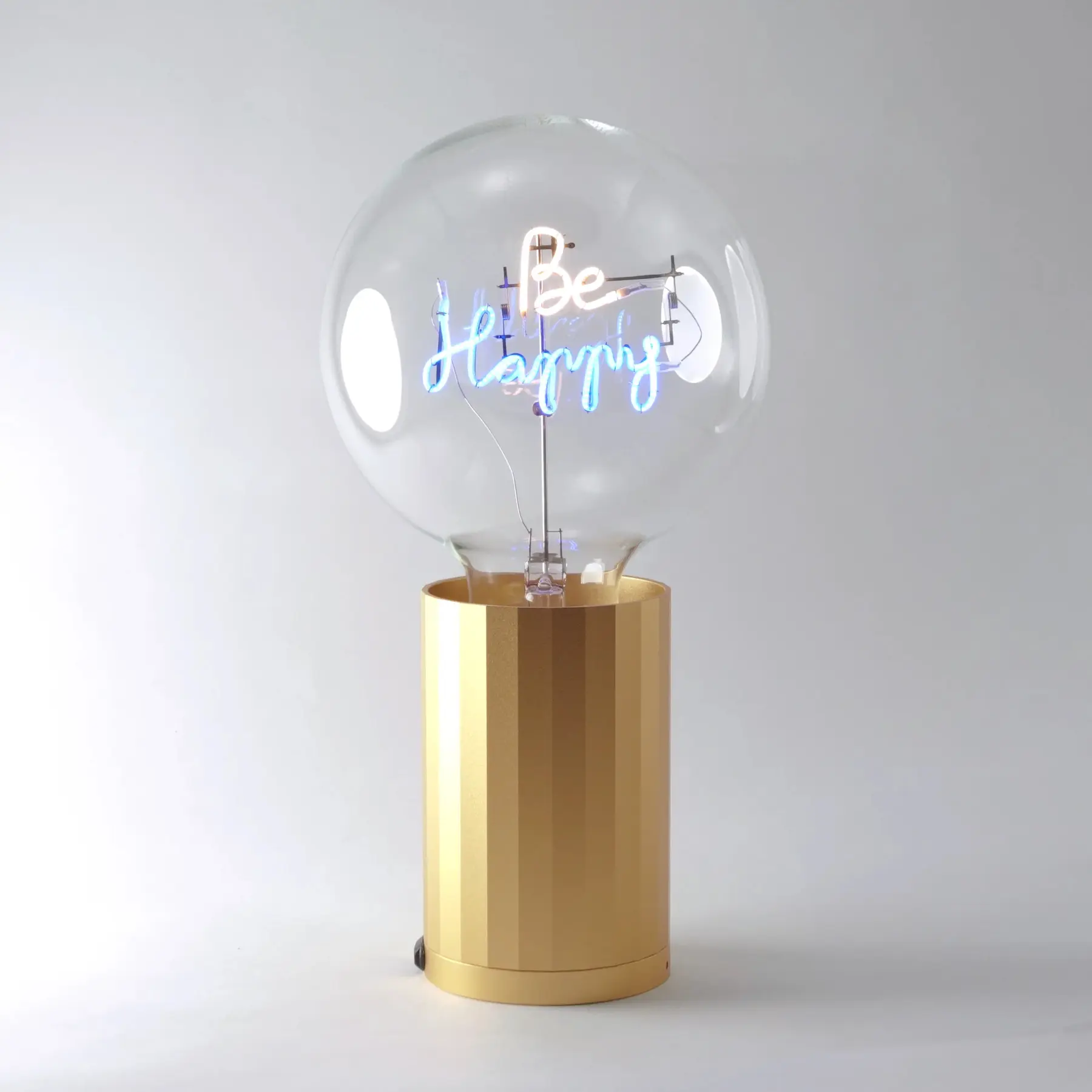 4897089366761 - Ampoule portable à poser E27 (compatible avec socle de lampe de mitb) Be Happy