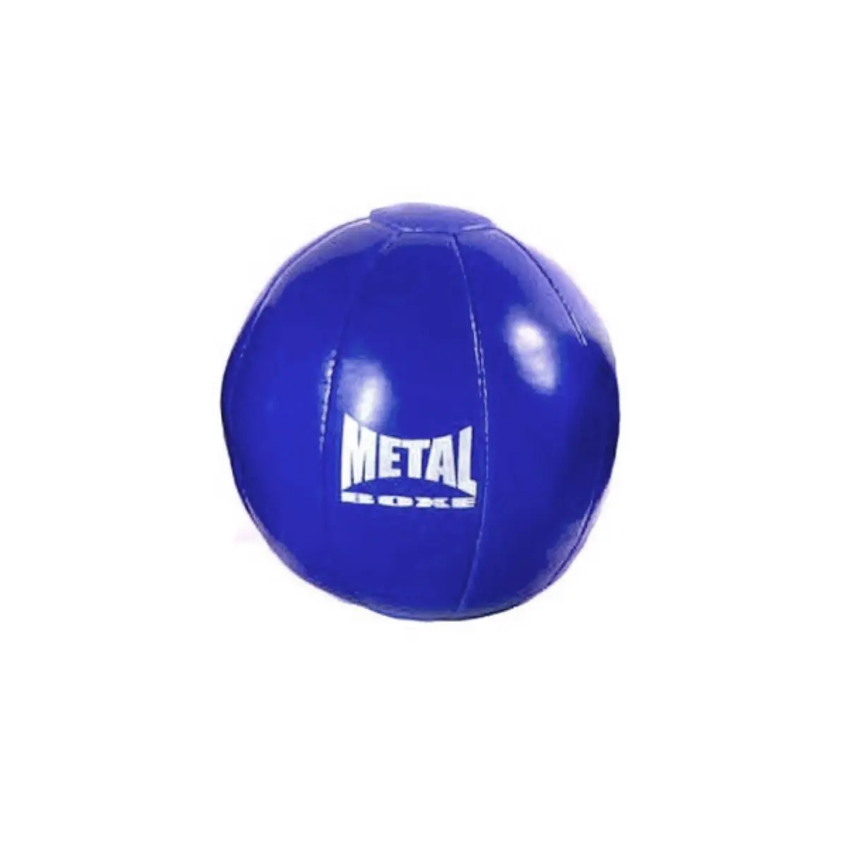 Metal Boxe Medecine ball , Bleu, Taille 3 kg