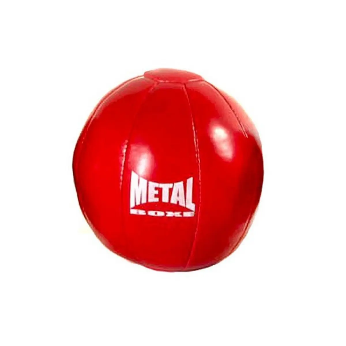 Metal Boxe Medecine ball , Rouge, Taille 4 kg