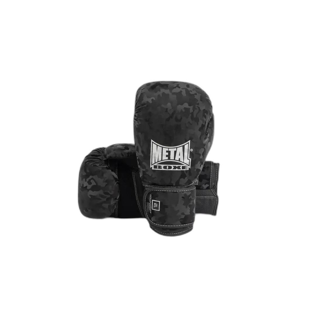 Metal Boxe Noir Guanti Da Allenamento Per La Boxe Mirror