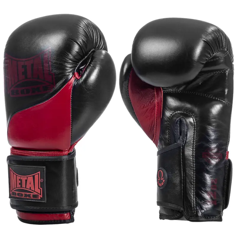 Metal Boxe Noir Boxhandschuhe Omega