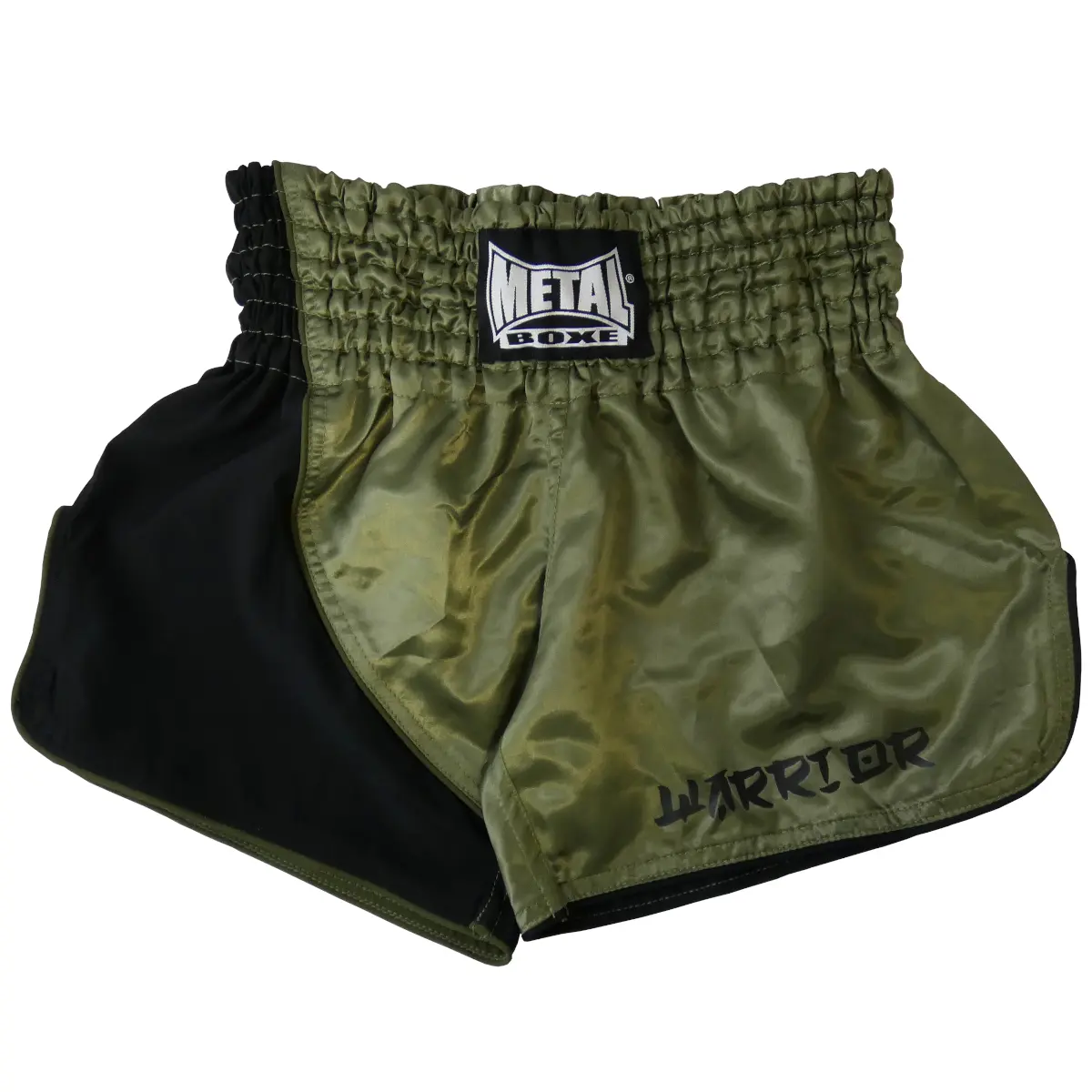 Metal Boxe Unisex Noir Short Kick-Boxing Warrior