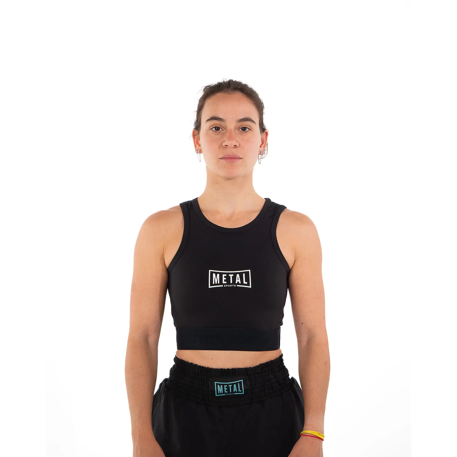 Brassière femme Metal Boxe