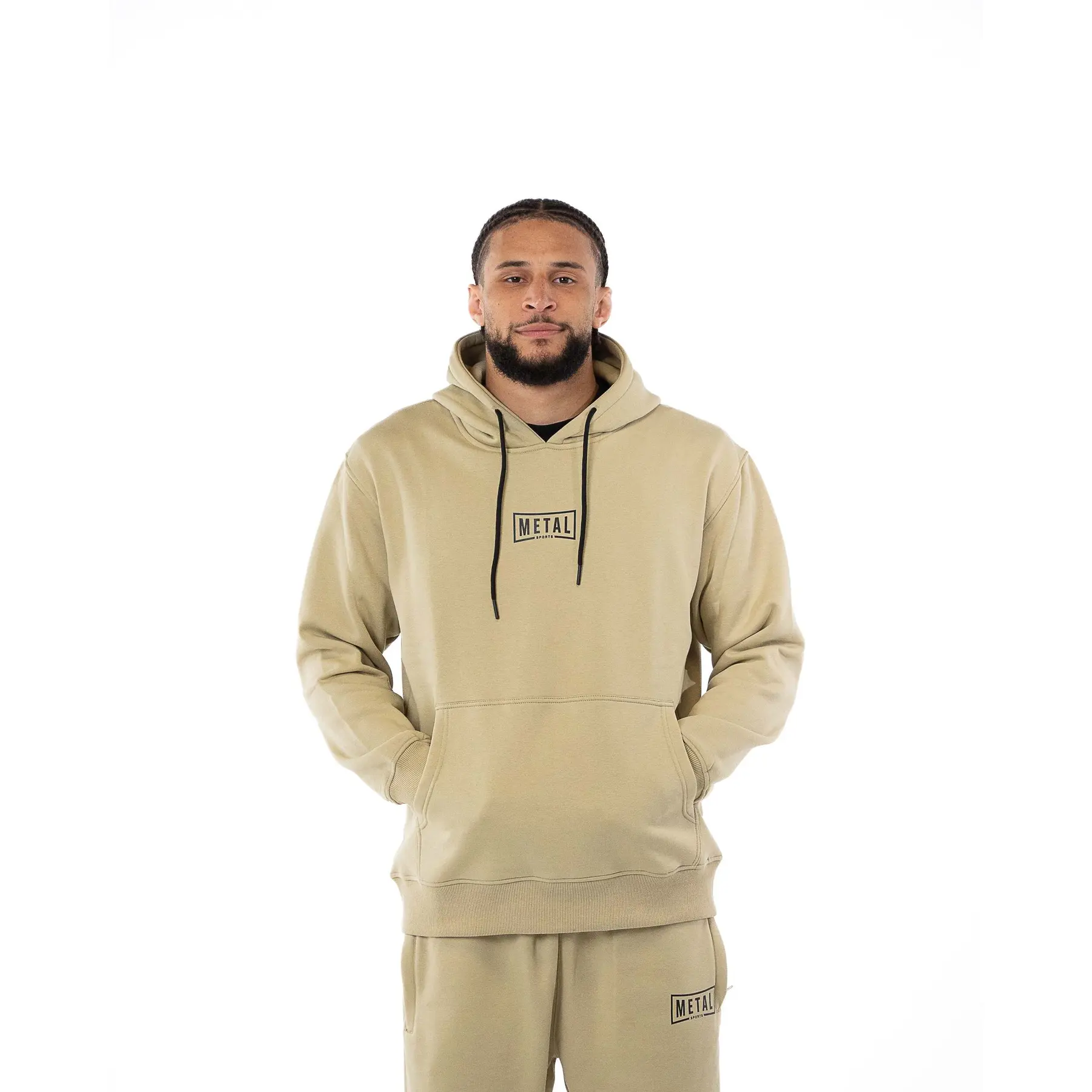 Sweatshirt à capuche Metal Boxe Desert Storm