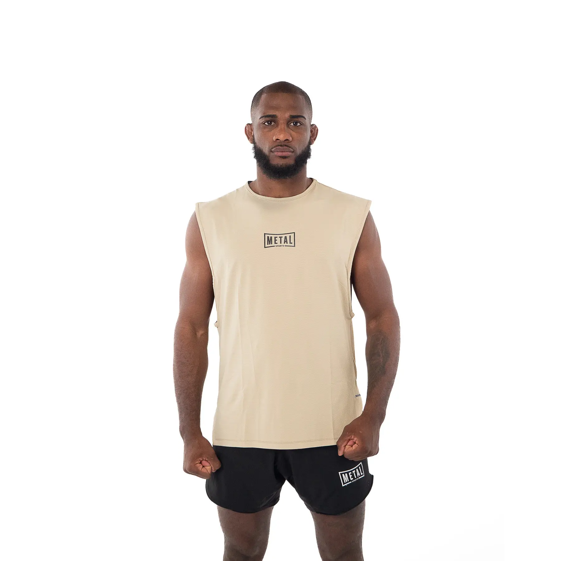 Débardeur oversize Metal Boxe Desert Storm